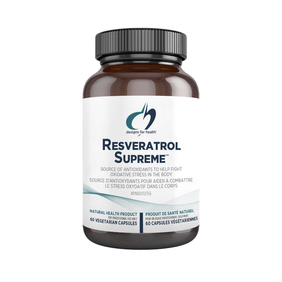 Resveratrol Supreme - Designs for Health - 60 capsules
